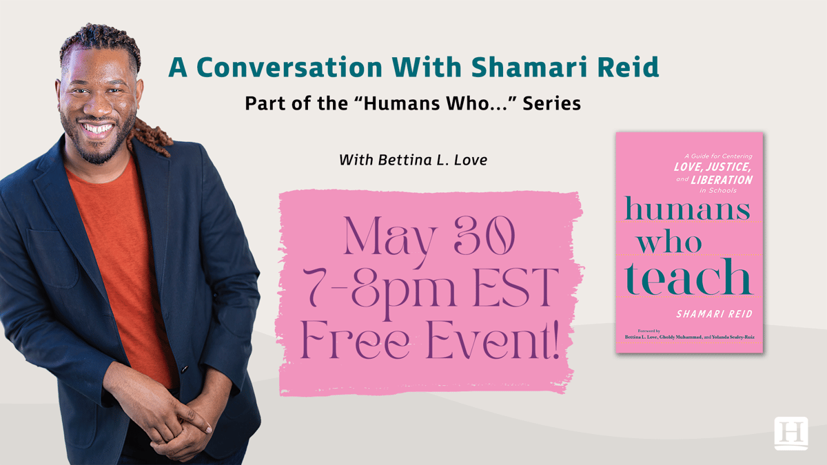 A Conversation with Shamari Reid... May 30 Livestream Event