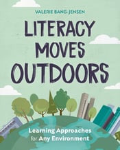 Literacy Moves Outdoors front cover