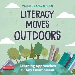 Literacy Moves Outdoors auiobook cover
