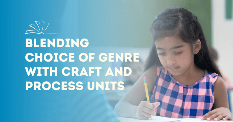 Bleding Choice and Craft Young Woman Writing