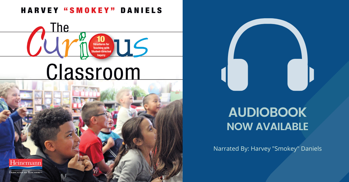 Curious Classroom Audiobook Blog Banner