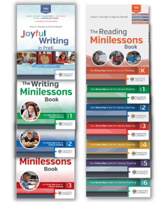 Fountas and Pinnell Reading Minilessons and Writing Minilessons