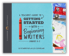 Getting Strated with Beginning Writers Book Cover Drop Shadow