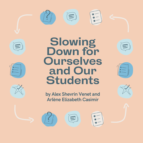 IG Slowing Down by Alex Shevrin Venet and Arlène Elizabeth Casimir