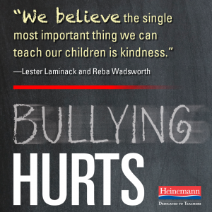 bullying hurts cover