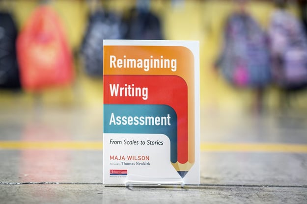 Reimagining Writing Assessment Maja Wilson book cover