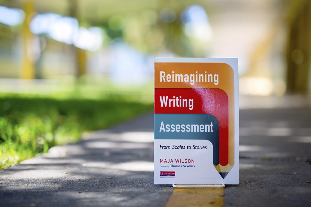 Reimagining Writing Assessment Maja Wilson book cover