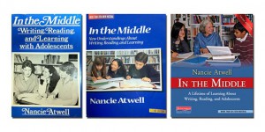 The updated third edition of In The Middle along with its predecessors.