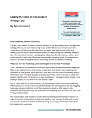 Making the Most of Independent Writing Time_Hubbard.pdf