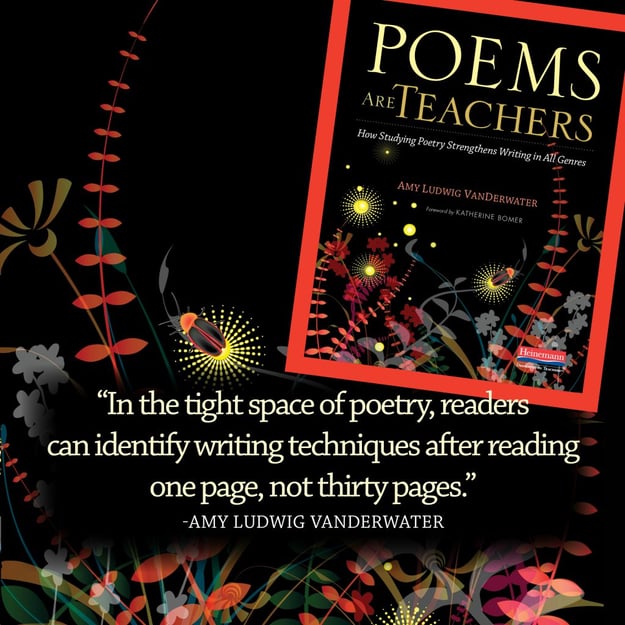 "In the tight space of poetry, readers can identify writing techniques after reading one page, not thirty pages."