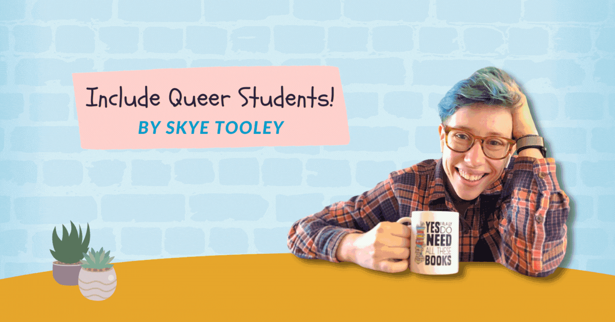 Include Queer Students GIF HEADER