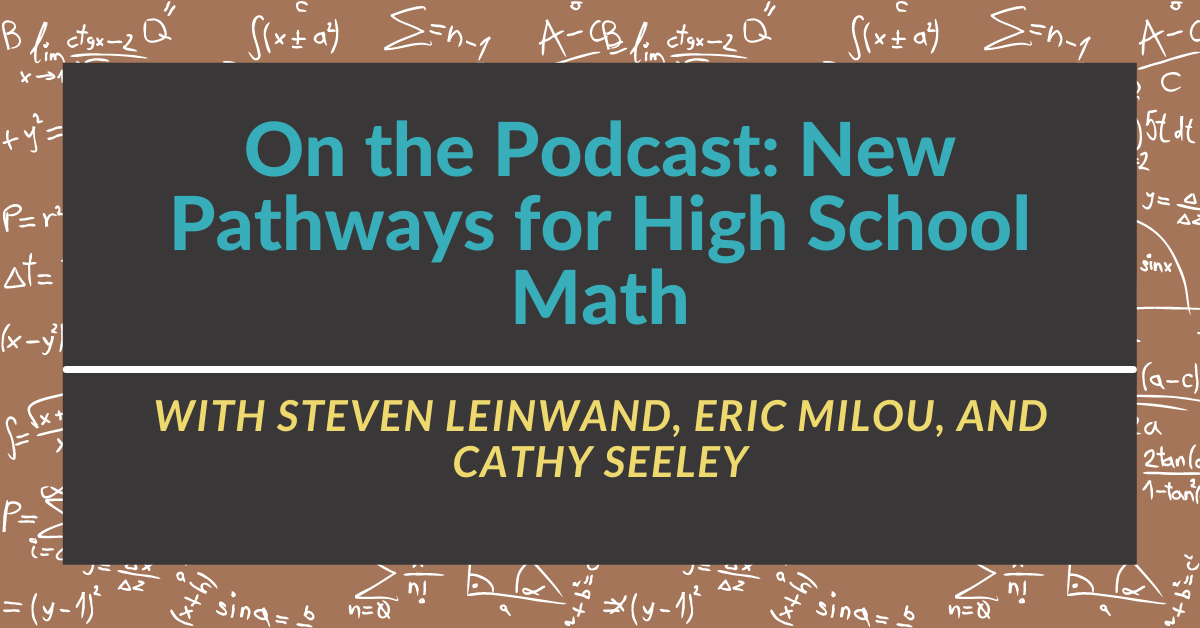 New Pathways for Highschool Math (2)
