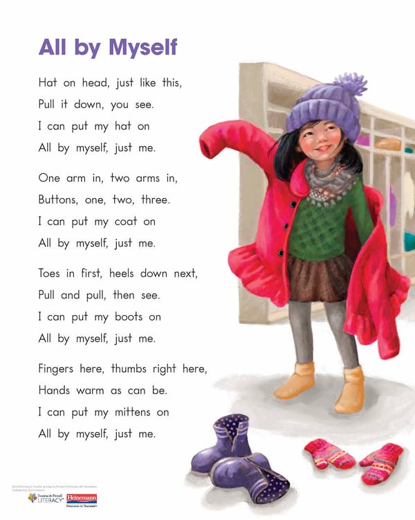 Phonics Through Poetry: One, Two, Three, Four, Five