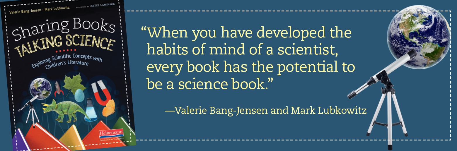 Sharing Books Talking Science Slider