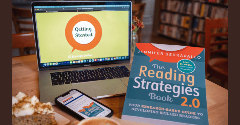 Watch Jennifer Serravallo Live for a Q&A About The Reading Strategies Book 2.0 Blog Header Graphic 1200 x 628