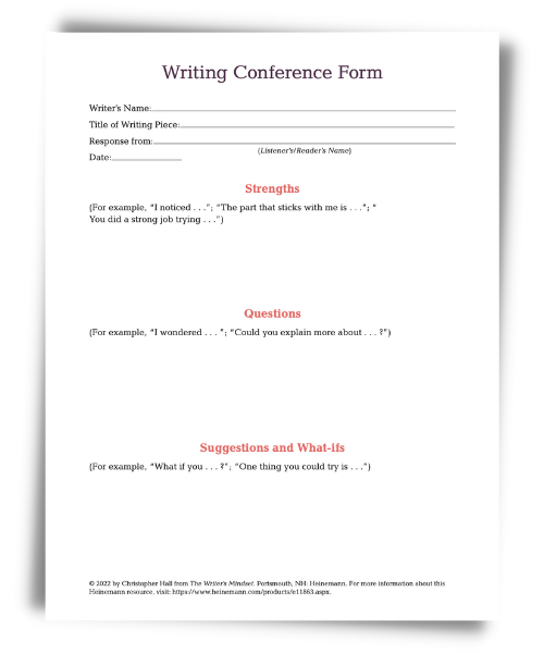 Writers Mindset Writing Conference Form png Graphic for blog
