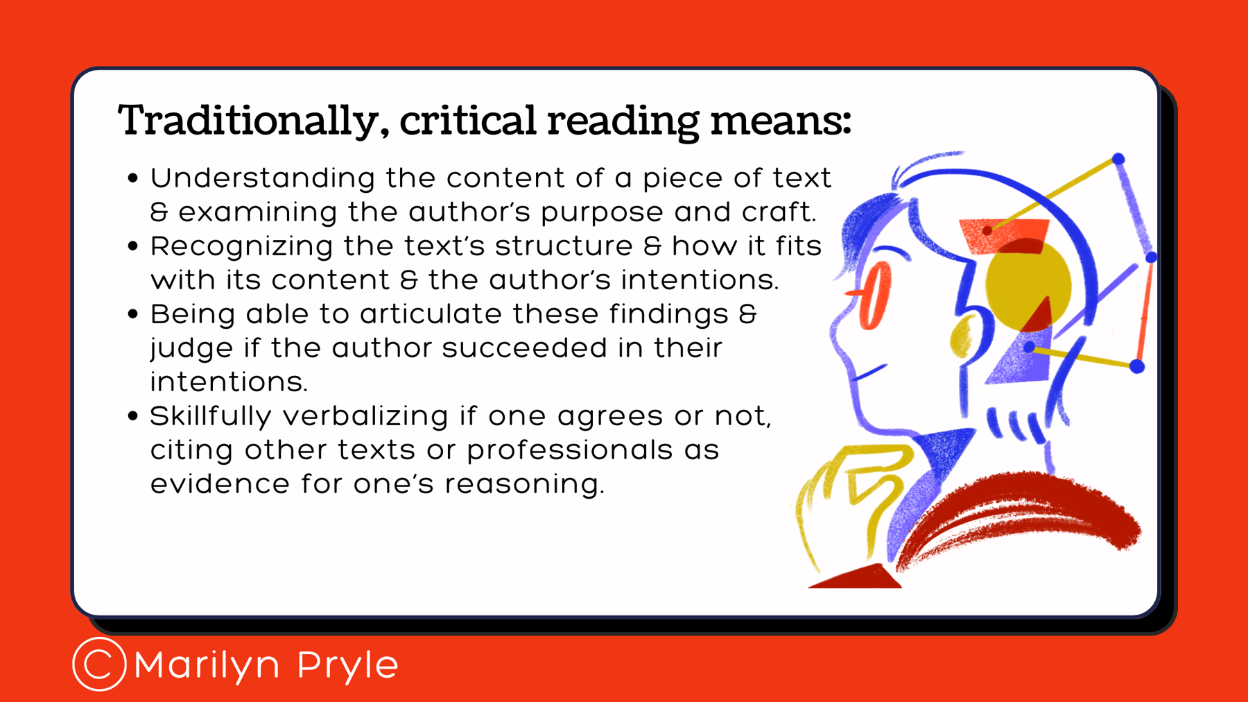 what is the importance of critical thinking in reading